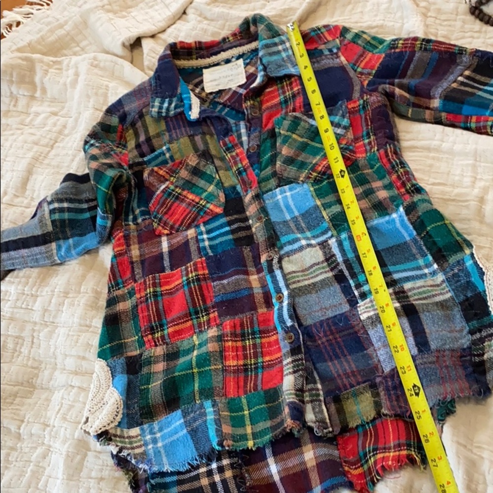 F R E E P E O P L E Plaid Tunic - image 7
